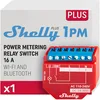 Image de Shelly Plus 1PM - Module relais interrupteur connecté Wi-Fi 16A, Compteur d'énergie intégré, Domotique lumières connectées, Compatible Alexa Google Home, App iOS Android