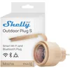Image de Shelly Outdoor Plug S - Prise connectée extérieure Matter, Type F, 12 A (2500 W), Étanche (IP44), Wi-Fi, Mesure consommation électrique, Compatible avec Apple Homekit, Alexa, Google, SmartThings