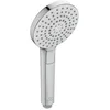 Image de Ideal Standard   Douchette à main Idealrain Evo, pommeau de douche à économie d'eau avec 3 modes de jet (pluie, massage, pluie douce), Ø 11 cm, buses EasyClean, chromé
