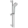 Image de Ideal Standard Ensemble de douche Idealrain Evo Barre 600mm Douchette confort 3 Jets forme Diamant Finition Chrome B2234AA