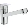 Image de Ideal Standard - Ceraplan Mitigeur monocommande pour évier de cuisine, Bouche basse tubulaire orientable, avec technologie BlueStart®, Chromé