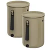 Image de Bokashi Organico 2 S2 Bac A Compost Ecru23.3x32.5cm-bac 9.6l-2kg Brain