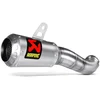 Image de Akrapovic Silencieux Slip-on Non Homologué Line Stainless Steel Yzf-r3/yzf-r25/mt-03/mt-25 Ref:s-y2so11-ahcss