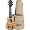Image de Flight Supernatural Series DUS410 QA Quilted Ash ukulélé soprano avec housse