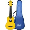Image de Flight Travel Series TUS35 Yellow ukulele soprano avec housse