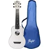Image de Flight TUS35 - ukulele travel en ABS - White