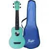 Image de Flight Travel Series TUS35 Light Blue ukulélé soprano avec gigbag