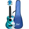 Image de Flight Travel Series TUS25 ukulélé soprano de voyage Surf avec housse