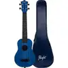 Image de Flight Travel Series TUSL35 Dark Blue Concert Scale ukulélé soprano avec gigbag