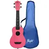 Image de Flight Travel Series TUS35 Pink ukulélé soprano avec housse