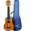 Image de Flight Travel Series TUS-55 Acacia ukulélé soprano avec housse