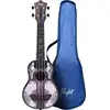 Image de Flight Travel Series TUS40 Mandala Wood ukulélé soprano avec housse