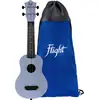 Image de Flight Ultra Travel Series UTS-35 Fog ukulélé soprano en plastique avec housse