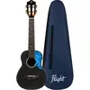 Image de Flight Iris Concert Ukulele Black ukulélé concert avec housse