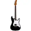Image de JET Guitars JS-400 HT Black guitare électrique avec chevalet fixe