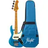 Image de Flight Rock Series Mini JB Bass Lake Placid Blue basse électrique compacte avec housse