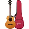 Image de Flight Princess Series Lily Baritone EQ-A ukulélé baryton électrique-acoustique avec sac