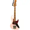 Image de JET Guitars JB-300 Travel Shell Pink basse électrique compacte
