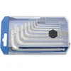 Image de UNIOR 610916 - Juego de 8 llaves allen esféricas en caja de plástico de 2 a 10 mm serie 220/3SPB1