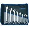 Image de Union 125/1CT-Juego de llaves combinadas cortas, en Bolsa enrollable-8-22/8