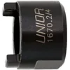 Image de Unior Suntour 1670.2/4 Extracteur de Roue Libre pour Homme, Noir, 4-Feb UK