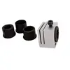 Image de Unior Guide de Coupe Unisexe, pour Usage Professionnel, 1604/2PLUS, Noir/Blanc, Taille Unique