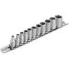 Image de Unior 188H6P11 Steckschüsselsatz auf Steckleiste, 1/4", 11-tlg., 629699UN