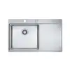 Image de Evier 1 cuve en inox PURE