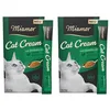 Image de Miamor Cat Cream avec morceaux de poulet et légumes | Délicieuse collation pour chats avec de la viande fraîche et des morceaux de légumes | goût délicat | Lot de 2 (2 tablettes de 6 x 15 g chacune)