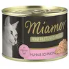 Image de Miamor Filets fins naturels poulet et jambon | 12 x 156 g nourriture pour chat