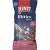 Image de RINTI Bitties Adult Poulet & Veau | Pack de 8 | 8 x 75 g | Complément Alimentaire pour Chiens Adultes | Morceaux tendres préparés avec Beaucoup de Viande fraîche | avec Oméga 3 et sans Sucre