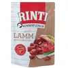 Image de RINTI Kennerfleisch Agneau | 10 x 400 g | Aliment complet pour chiens adultes dans un sac frais | Nourriture sans céréales avec haute teneur en viande | Pour réguler la digestion