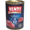 Image de Rinti Singlefleisch Exclusive Ross Pure Lot de 12 sachets de 400 g