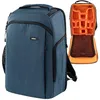 Image de DÖRR Prag Pro Sac à dos pour appareil photo, 20 l et Prag Go 16 l, étanche, compartiment pour ordinateur portable de 16", réflecteur, DSLR SLR, division intérieure flexible, support de trépied, sac à