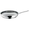 Image de WMF Poêle à Frire Professionnelle 28 cm Induction, Poêle Inox non Revêtue, Inox Cromargan, Allant au Four