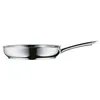 Image de WMF Profi Poêle 24 cm Induction, en Acier Inoxydable Non revêtue, Cromargan, allant au Four.