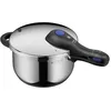 Image de WMF Perfect Plus One Pot autocuiseur induction 4,5 l, autocuiseur avec protection contre les flammes, grand signal de cuisson, 2 niveaux de cuisson, poignée de couvercle amovible, contrôle du niveau