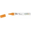 Image de Kreul 47036 - Crayon laque medium orange néon, avec pointe ogive épaisseur de trait 2-4 mm pour créer, écrire et décorer des petits cadeaux originaux, des cartes, etc.