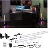 Image de Paulmann Lot de 2 barres lumineuses EntertainLED Dynamic RVB 60 cm avec pied