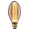 Image de Paulmann 28600 lampe LED B75 Inner Glow 4W Retro ampoule Doré avec ampoule intérieure Verre 1800 K lumière dorée E27
