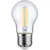 Image de Pauleen Ampoule goutte LED, filament, E27, 6,5 W, claire, 2.700K