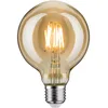 Image de Paulmann 28716 Ampoule LED à filament Globe 6,5 W Or 2500 K E27