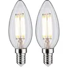 Image de Flammes LED Fil x2 470lm E14 4000K Clair 4,5W 230V