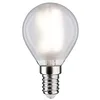 Image de Ampoule LED à filament Paulmann en forme de goutte E14 4,8 W 4 000 K dépoli