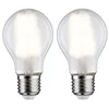 Image de LED Fil STD x2 806lm E27 4000K dépoli 7W 230V