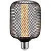Image de Paulmann LED Metallic Glow Zyl Spiral E27 noir