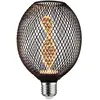 Image de Paulmann Globe LED Metallic Glow Helix E27 noir