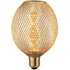 Image de Paulmann Globe LED Metallic Glow Helix E27 laiton