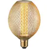 Image de Paulmann LED MetallicGlow Globe Spiral E27 laiton