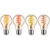 Image de Paulmann ampoule LED ZigBee E27 6,3 W RGBW dim or